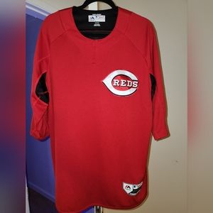 Men's Cincinnati Reds Jersey Majestic Cool Base